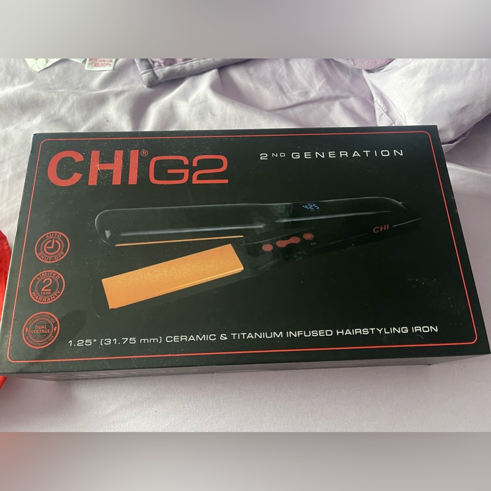 Chi G2 hair straightener with thermal mat